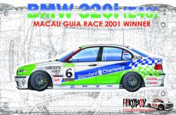 1:24 BMW 320I E46 Touring Macau 2001 Winner