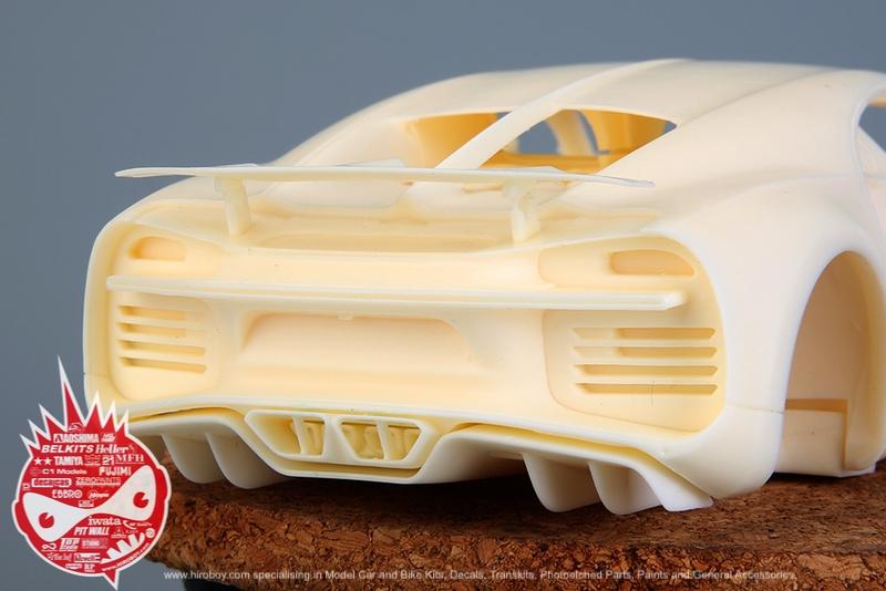 bugatti plastic model car kit
