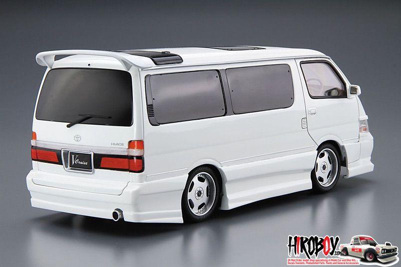 1:24 Toyota Hiace Wagon AZ-Max KZH100 `99 AOS-046975/053560 Aoshima