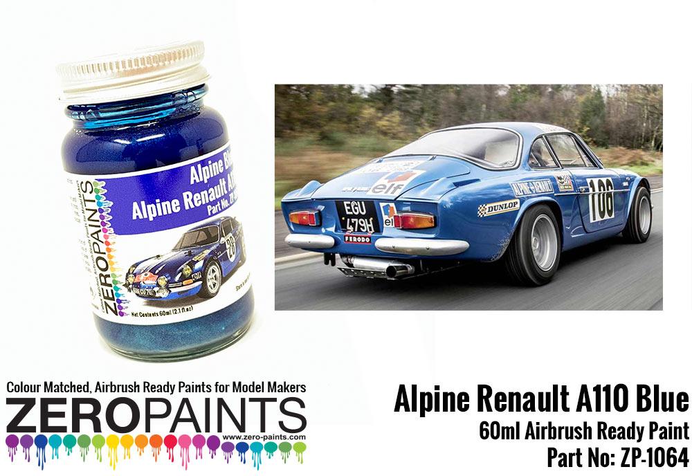 Alpine Renault Blue Paint A110 60ml, ZP-1064