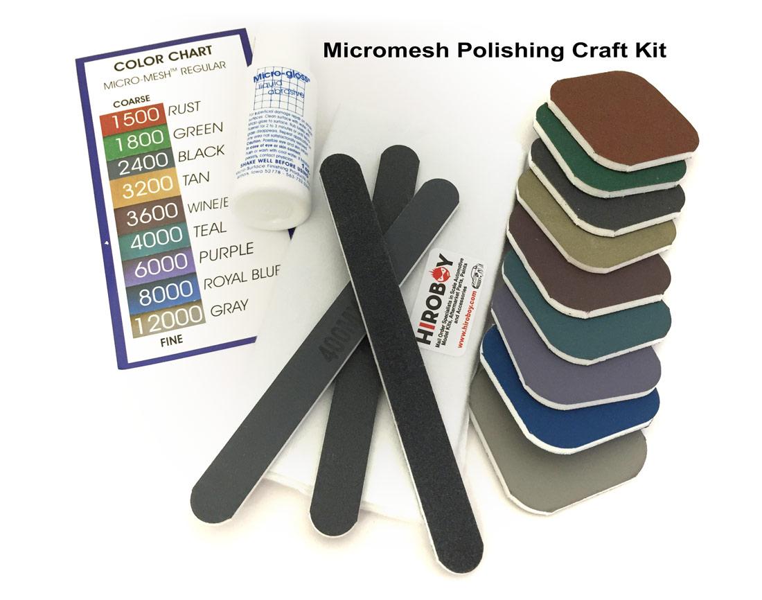 Micro-Mesh Model Polishing Kit