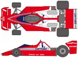 OPO 10 - Miniature car Formula 1 1/43 Compatible with BRABHAM BT46B - Niki  Lauda - 1978 - F1 FD055, Figures -  Canada