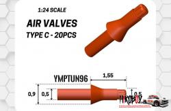 1:24 Air Valves Type C 20pcs