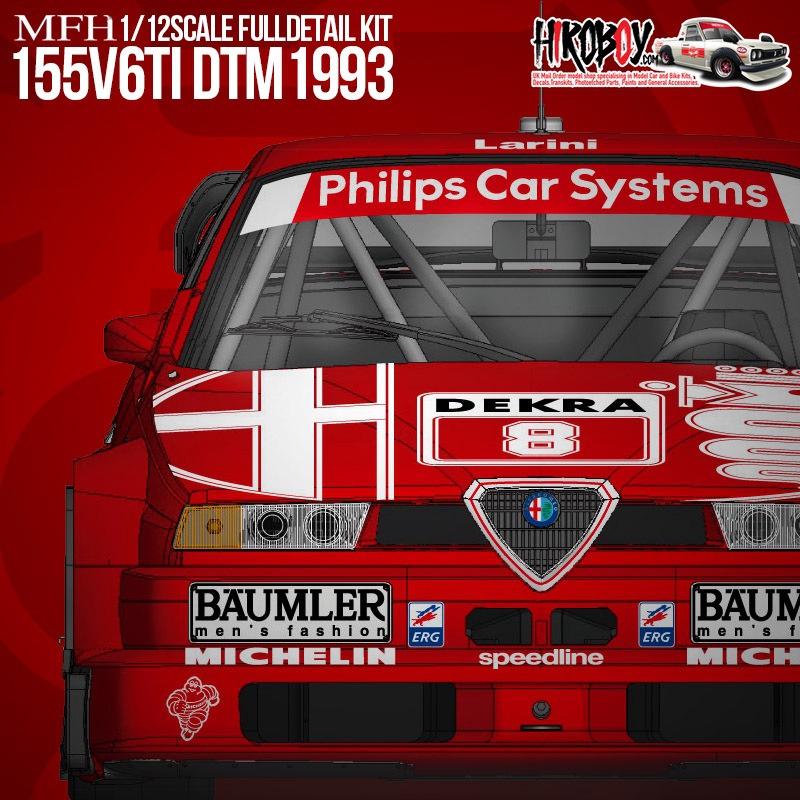 1:12 Alfa Romeo 155V6TI [DTM1993] - Full Multi Media Kit | MFH