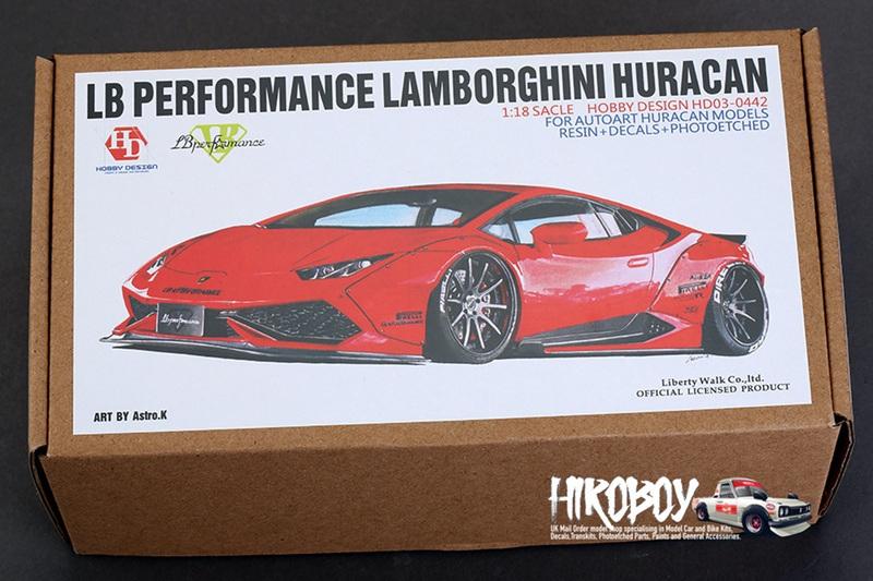 1:18 LB Performance Lamborghini Huracan Wide Body Kit (for Autoart