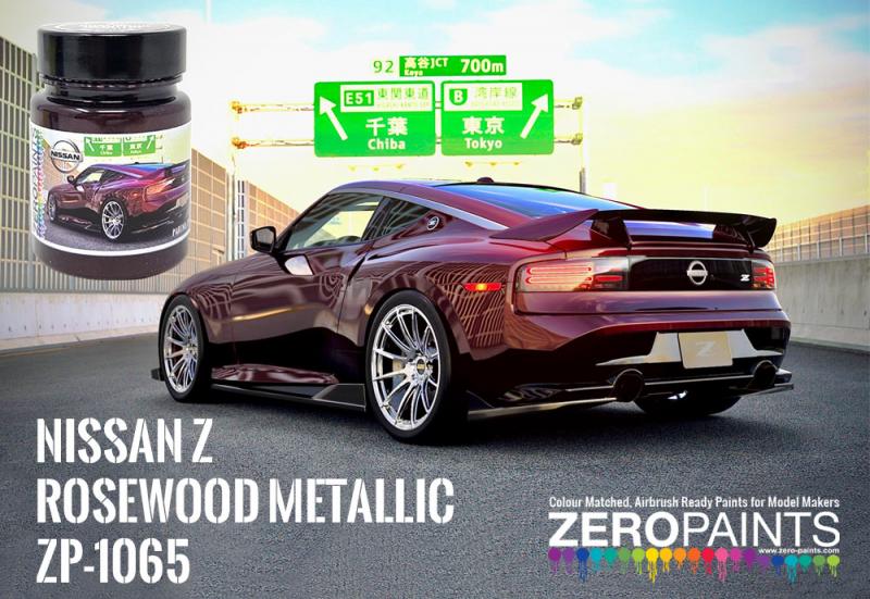 Nissan Z Rosewood Metallic 60ml Paint ZP-1065 Zero Paints