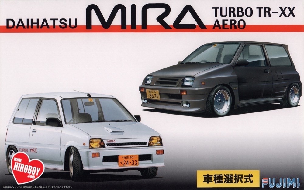Daihatsu Mira Turbo Tr Xx Aero Model Kit Fuj Fujimi