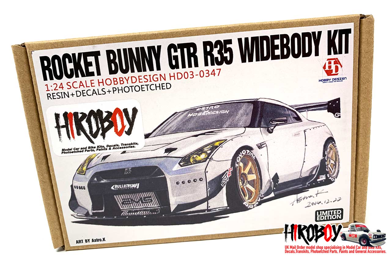 1 24 Rocket Bunny Nissan Gt R R35 Photoetched Resin Decals