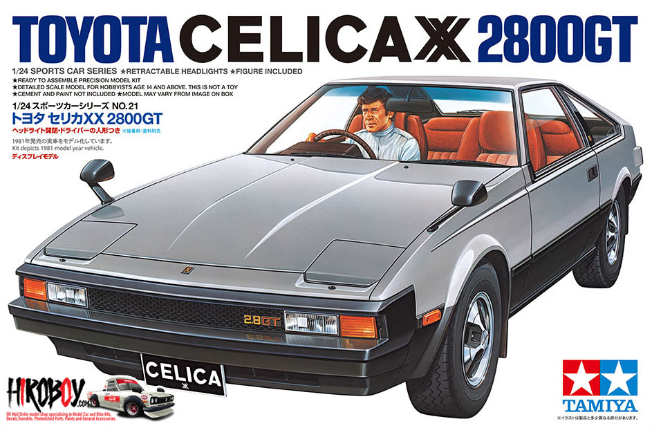 1:24 Toyota Celica XX 2800GT Ltd Reissue TAM24021 Tamiya
