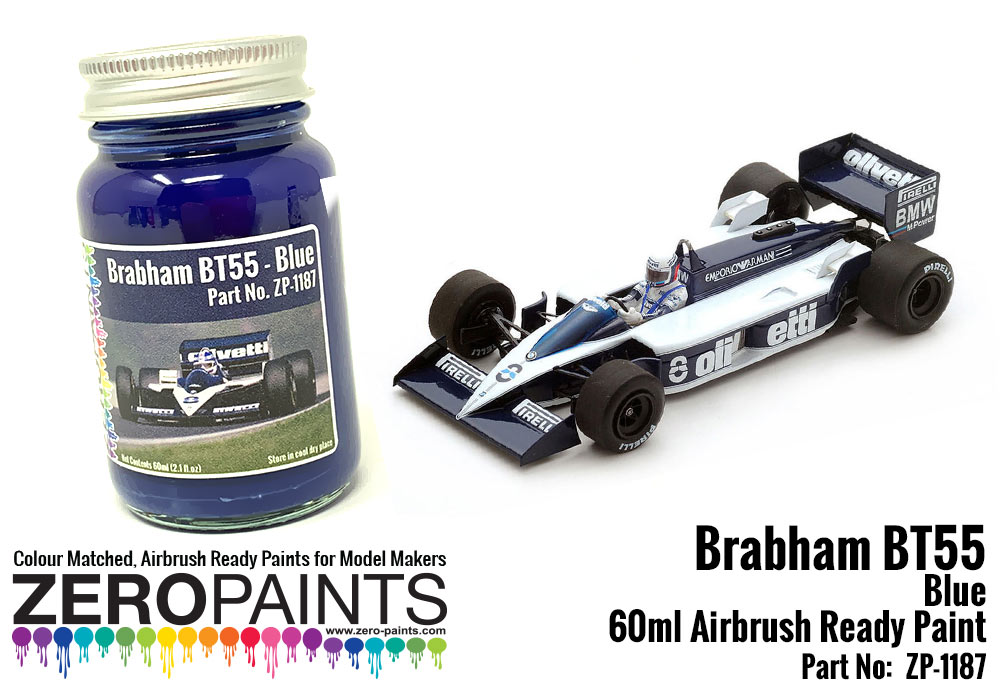 Brabham BT55 Dark Blue Paint 60ml, ZP-1187