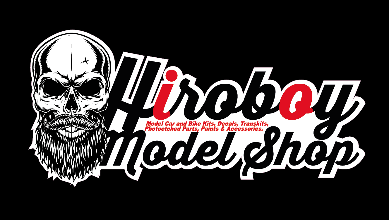 Hiroboy Skull Beard Sticker 150mm | Hiroboy-Skull Beard | Hiroboy