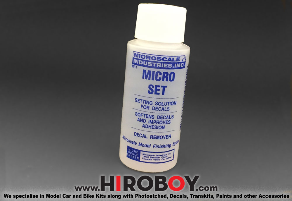 Microscale Micro Sol/Micro Set Decal Setting Solution Set MI-1/MI